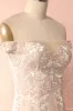 Mouna Pure | Beige Embroidered Gown sold by Boutique 1861