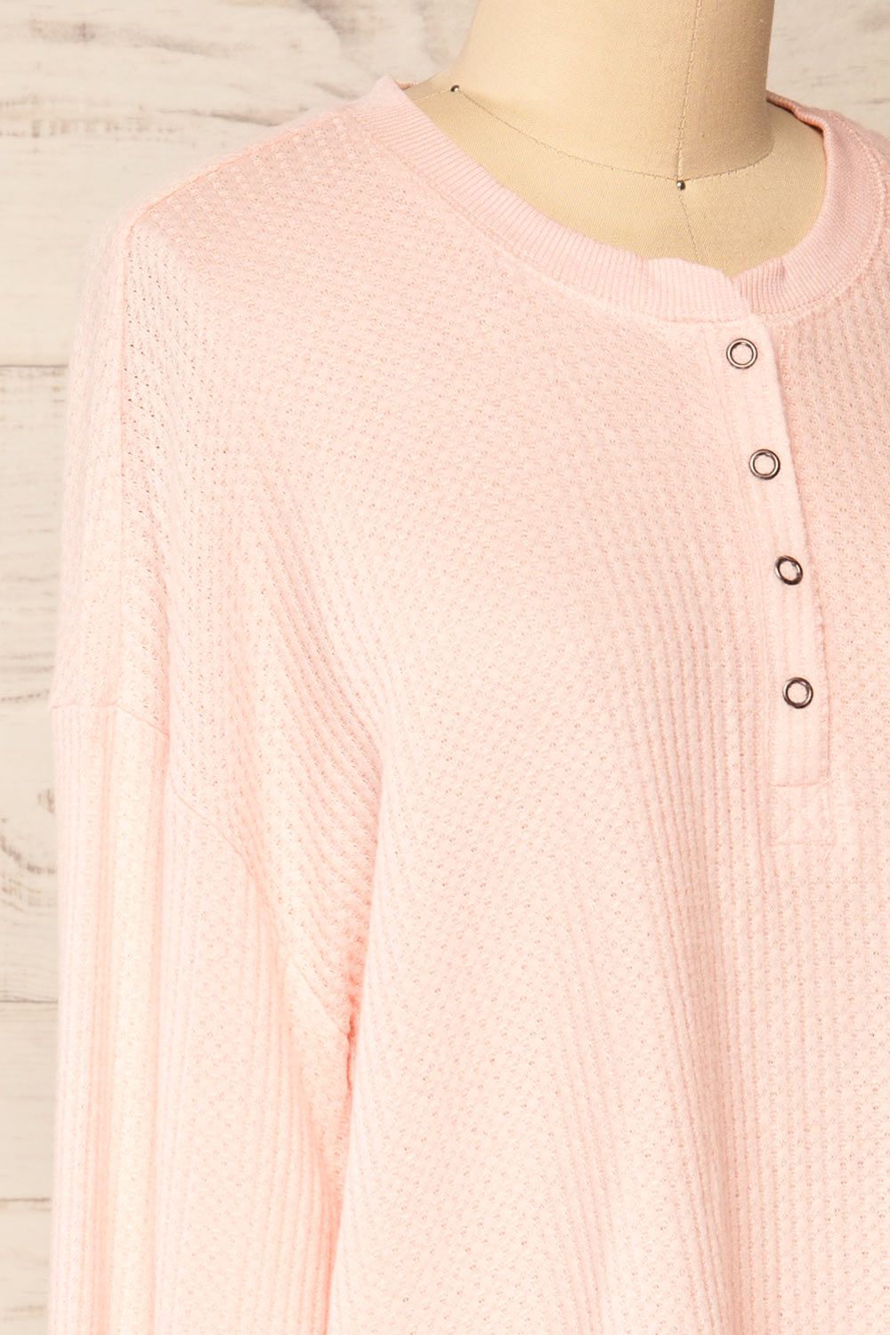 Hernyx | Long Sleeve Henley Top sold by Boutique 1861 product image thumbnail 4