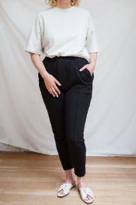 Cyli Cream | Crew Neck Oversized T-Shirt sold by Boutique 1861