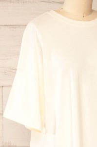 Cyli Cream | Crew Neck Oversized T-Shirt sold by Boutique 1861
