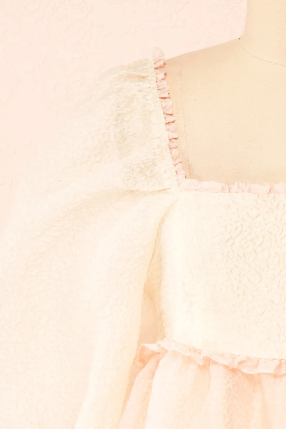 Kemlie | Short Multicolor Layered Dress w/ Ruffles sold by Boutique 1861 product image thumbnail 3