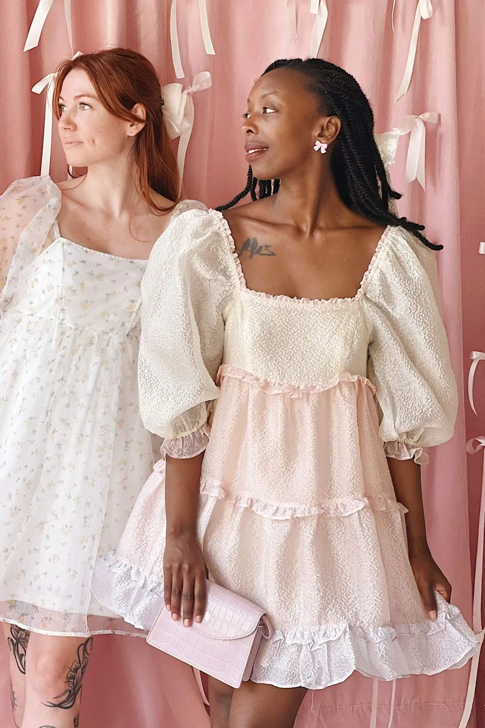 Kemlie | Short Multicolor Layered Dress w/ Ruffles sold by Boutique 1861 product image thumbnail 2