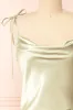 Elyse Sage | Cowl Neck Midi Dress sold by Boutique 1861