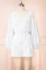 Precious | Short Floral Romper w/ Long Sleeves sold by Boutique 1861