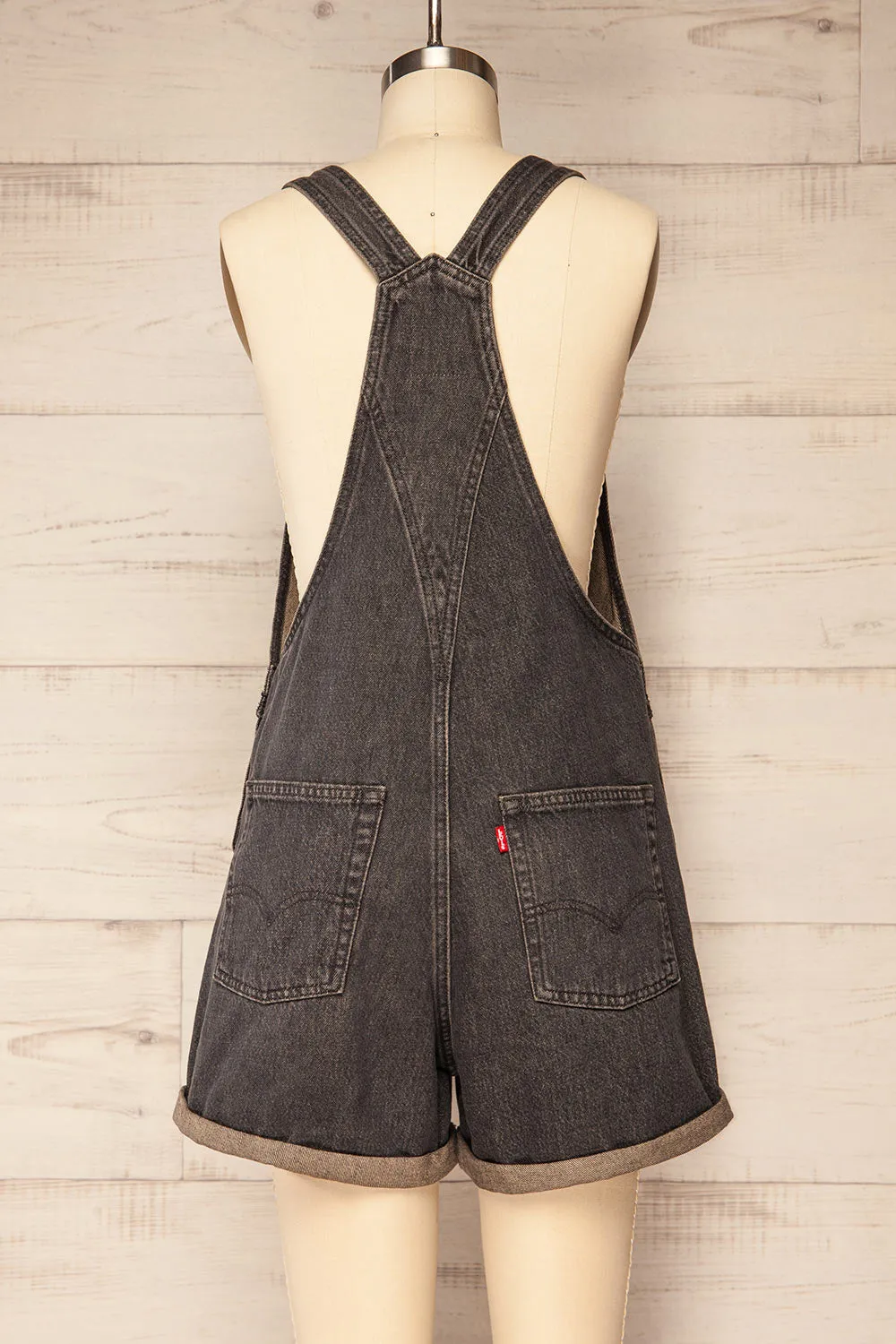 Gramenet Black | Black Shortalls sold by Boutique 1861 product image thumbnail 5