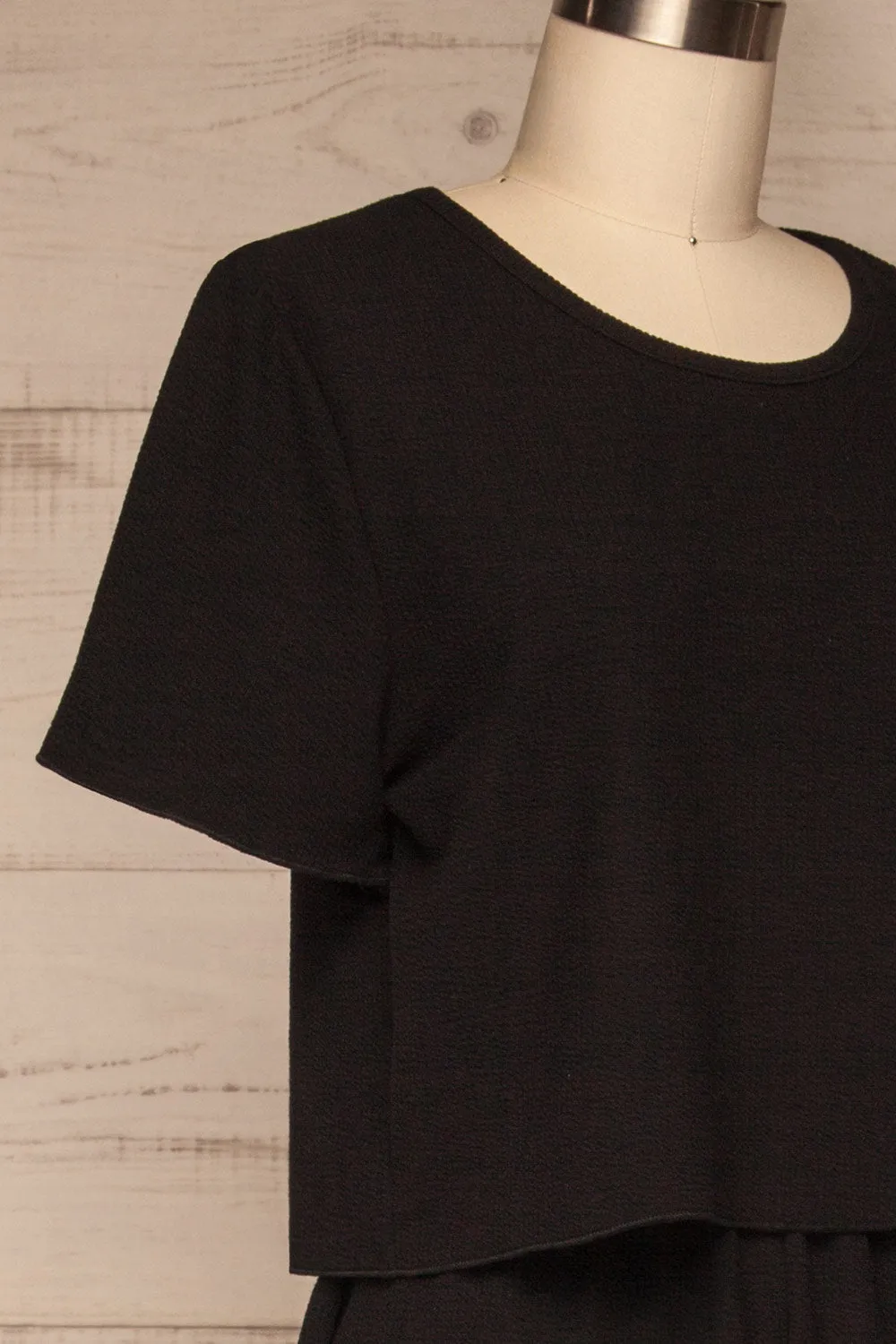 Set Beja Black | T-Shirt & Shorts sold by Boutique 1861 product image thumbnail 5