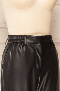 Vlasotince | Faux Leather Straight Leg Pants sold by Boutique 1861