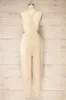 Missenden Beige | Denim Overalls sold by Boutique 1861