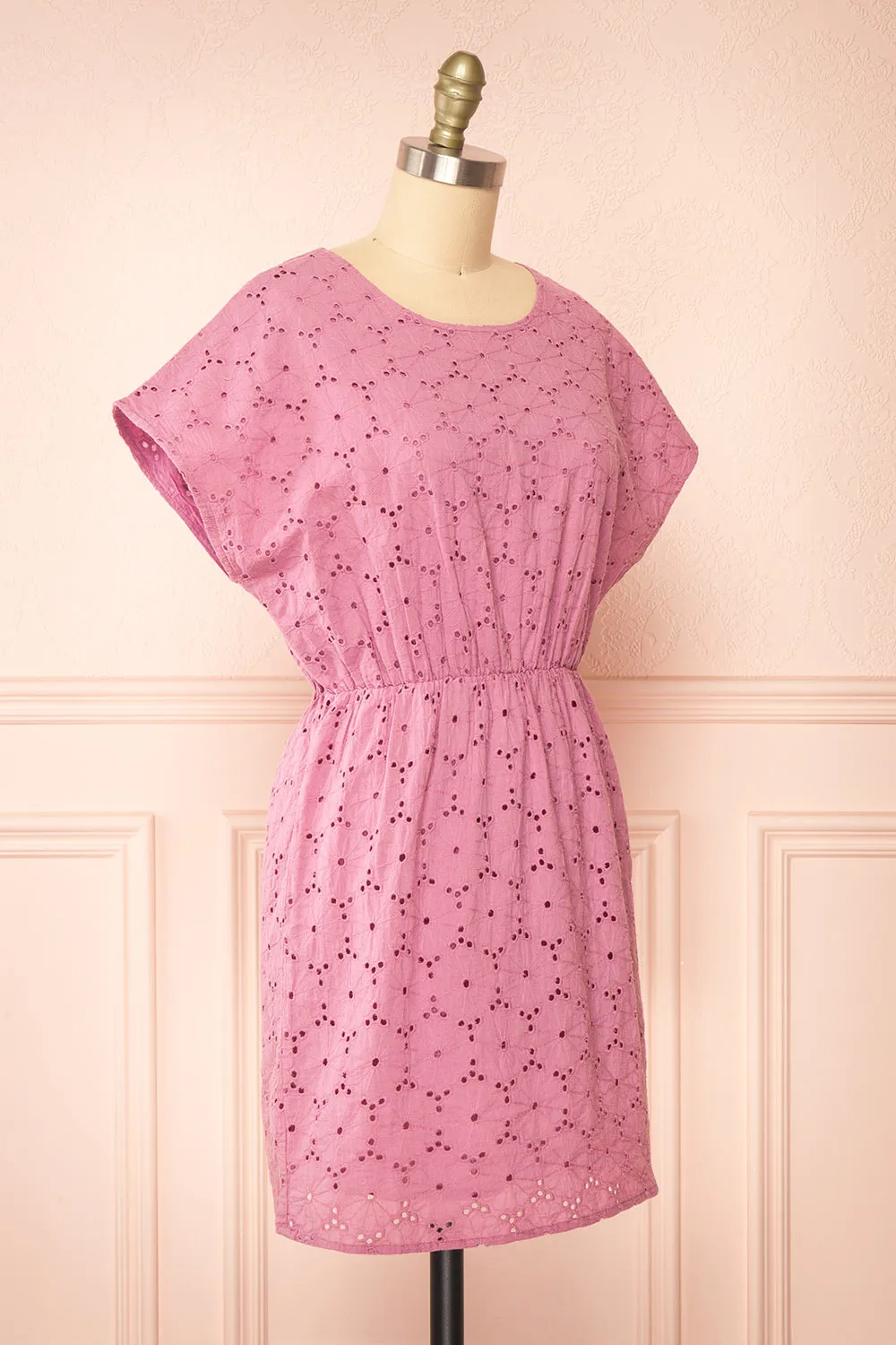 Jonesy | Short Pink Floral Dress sold by Boutique 1861 product image thumbnail 3