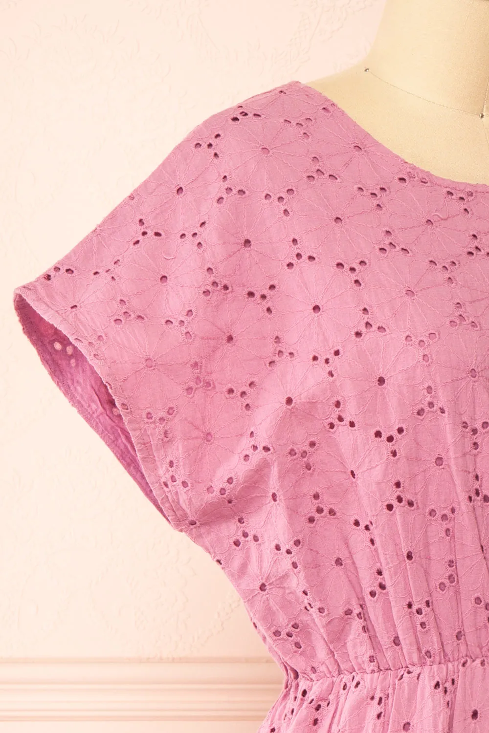 Jonesy | Short Pink Floral Dress sold by Boutique 1861 product image thumbnail 4