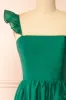 Phyllosia Green | Maxi Dress w/ Ruffles sold by Boutique 1861