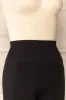 Quorena Black | High-Waisted Ribbed Leggings sold by Boutique 1861