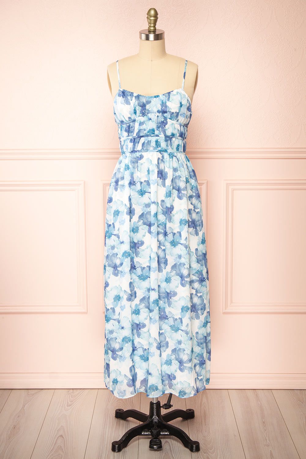 Lilo | Floral Midi Dress sold by Boutique 1861