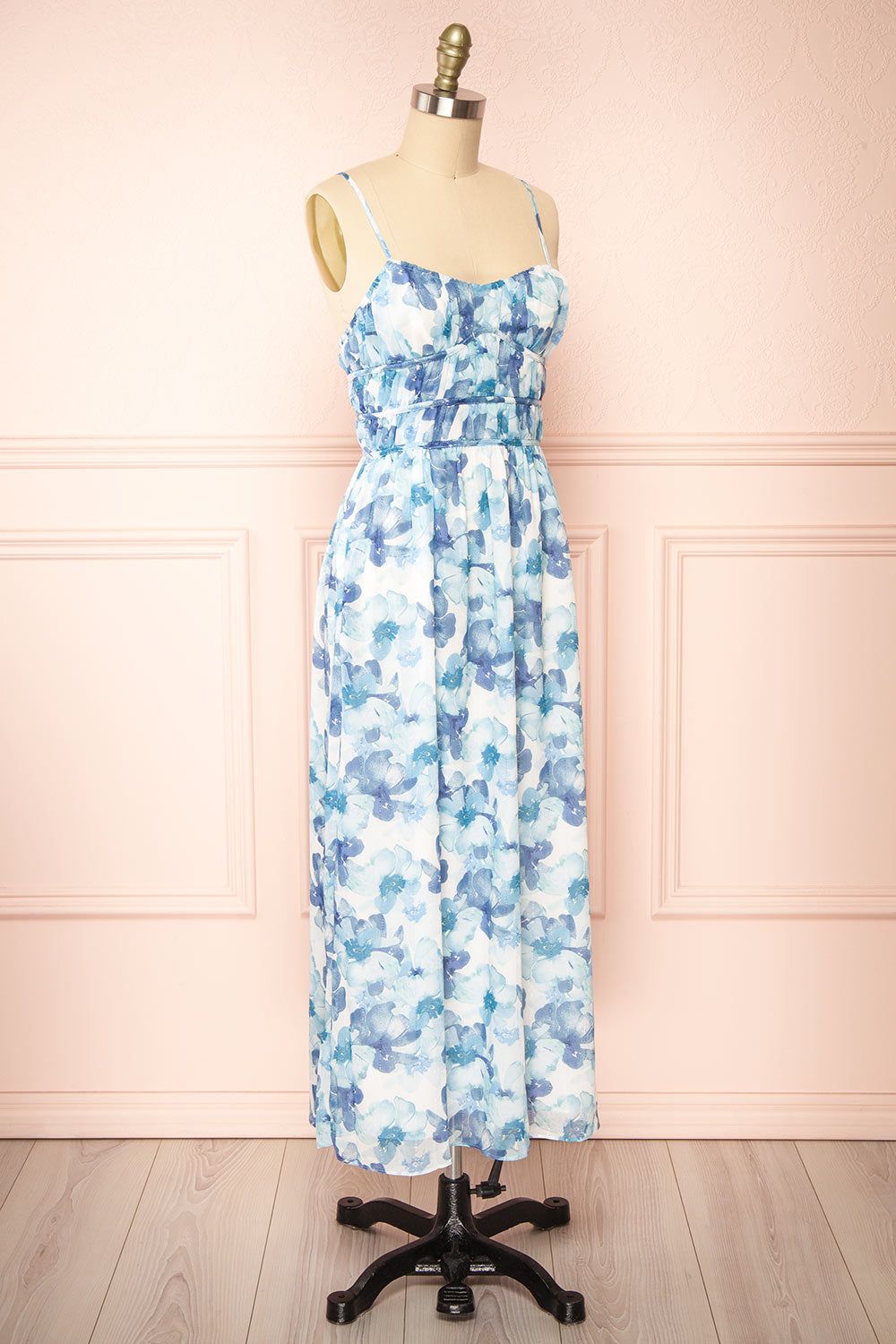 Lilo | Floral Midi Dress sold by Boutique 1861 product image thumbnail 3