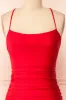Sonia Red | Mermaid Maxi Dress w/ Slit sold by Boutique 1861