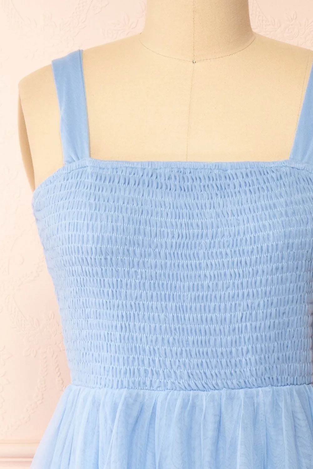 Musai Blue | Long Dress w/ Ruched Top sold by Boutique 1861 product image thumbnail 2