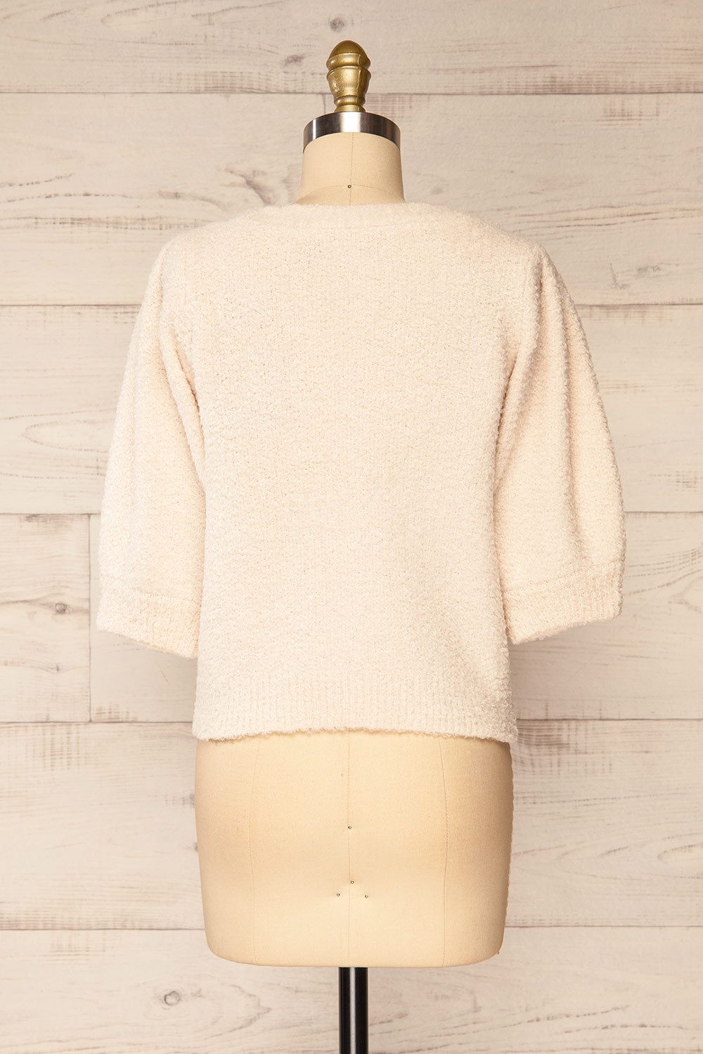 Galice | Fluffy Knit Button-up Top sold by Boutique 1861 product image thumbnail 5