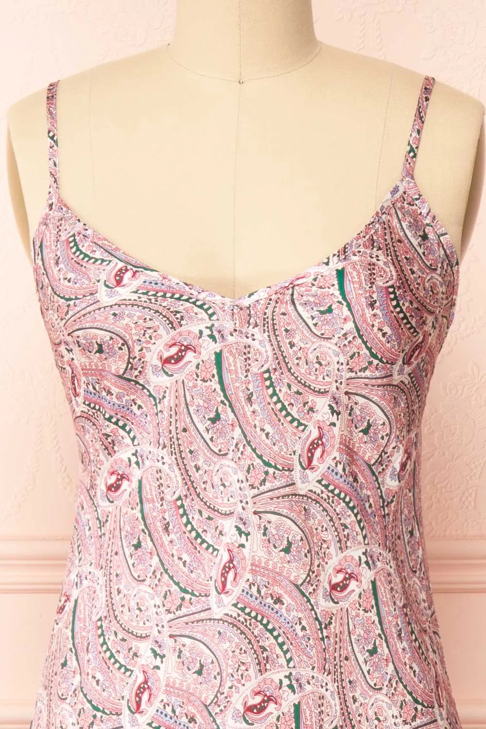 Kiute | Paisley Print Midi Dress w/ Tie-Back sold by Boutique 1861 product image thumbnail 5