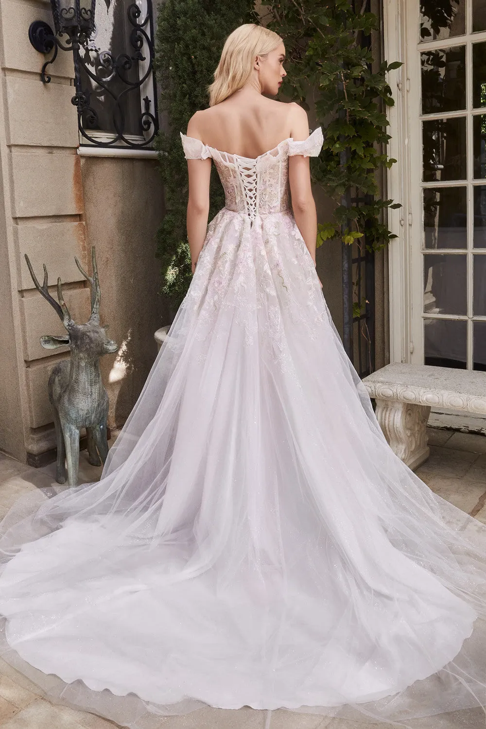 Guilianne | Off-the-Shoulder Corset Bridal Dress sold by Boutique 1861 product image thumbnail 2