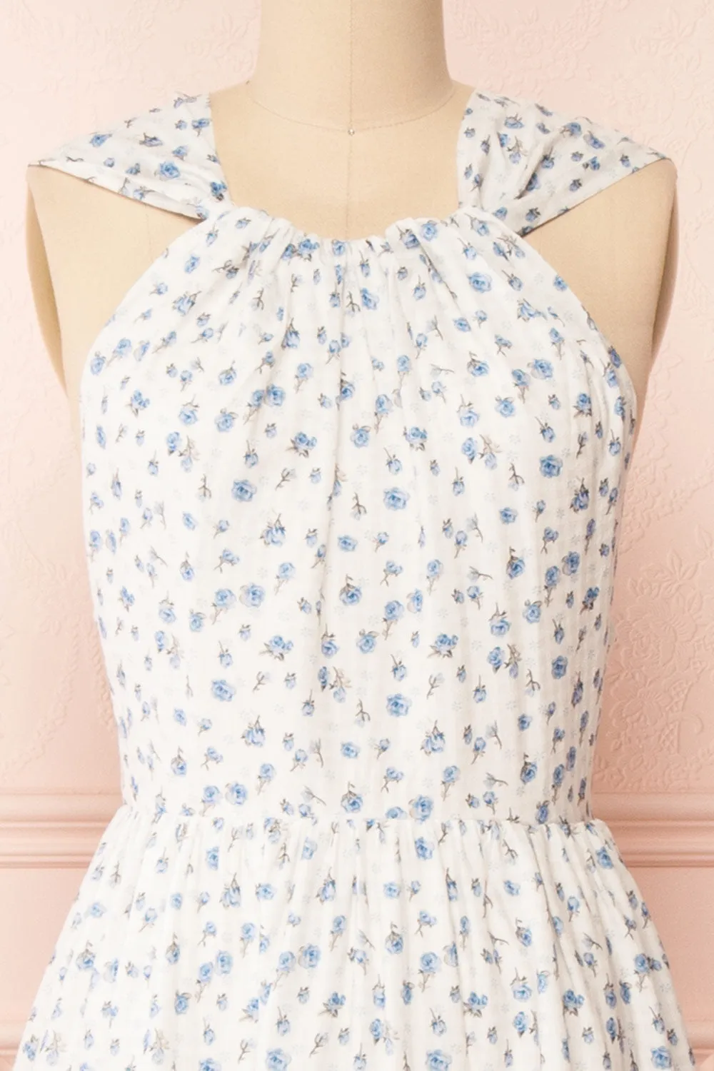 Thessaly | Floral Halter Maxi Dress sold by Boutique 1861 product image thumbnail 3