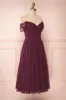 Odette Wine | Midi Tulle Dress sold by Boutique 1861