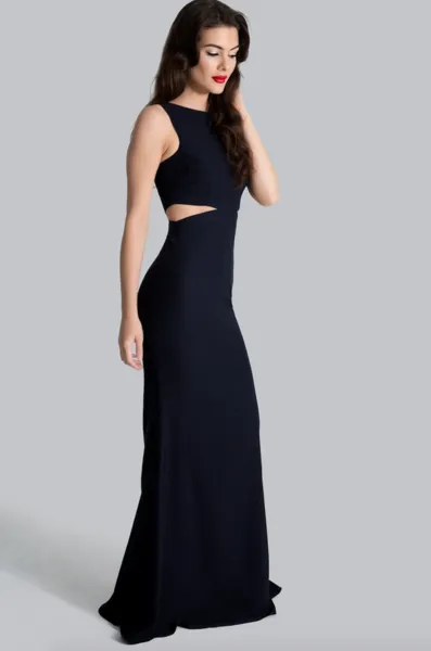 Vallata Navy | Blue Mermaid Gown sold by Boutique 1861 product image thumbnail 2
