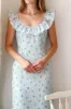 Eddie Blue | Long Dress w/ Floral Print sold by Boutique 1861