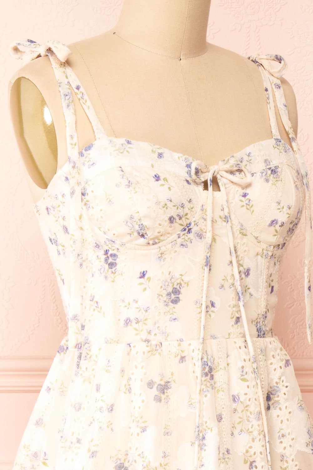 Isadora | Floral Tiered Midi Dress w/ Ruffles sold by Boutique 1861 product image thumbnail 5