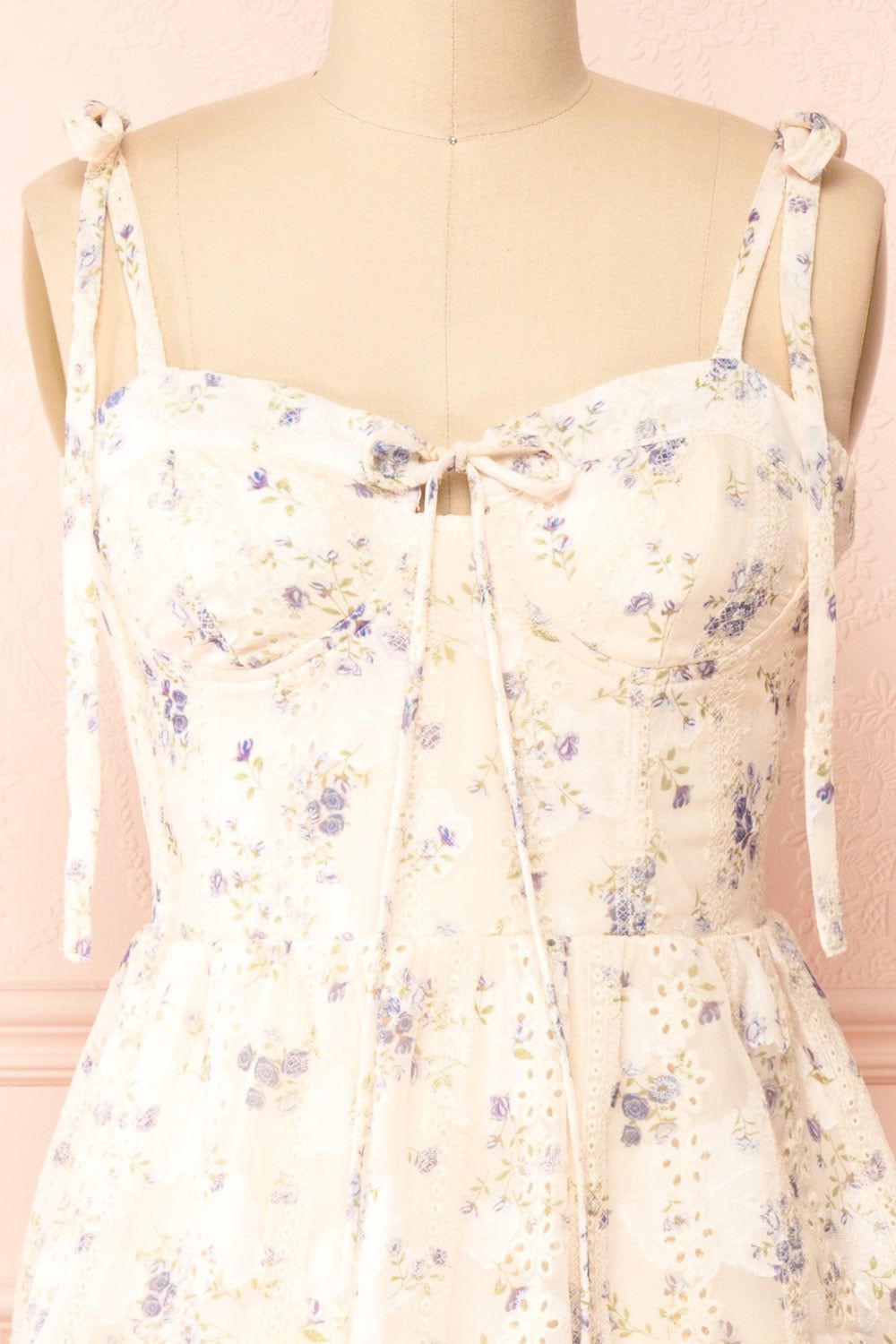 Isadora | Floral Tiered Midi Dress w/ Ruffles sold by Boutique 1861 product image thumbnail 3