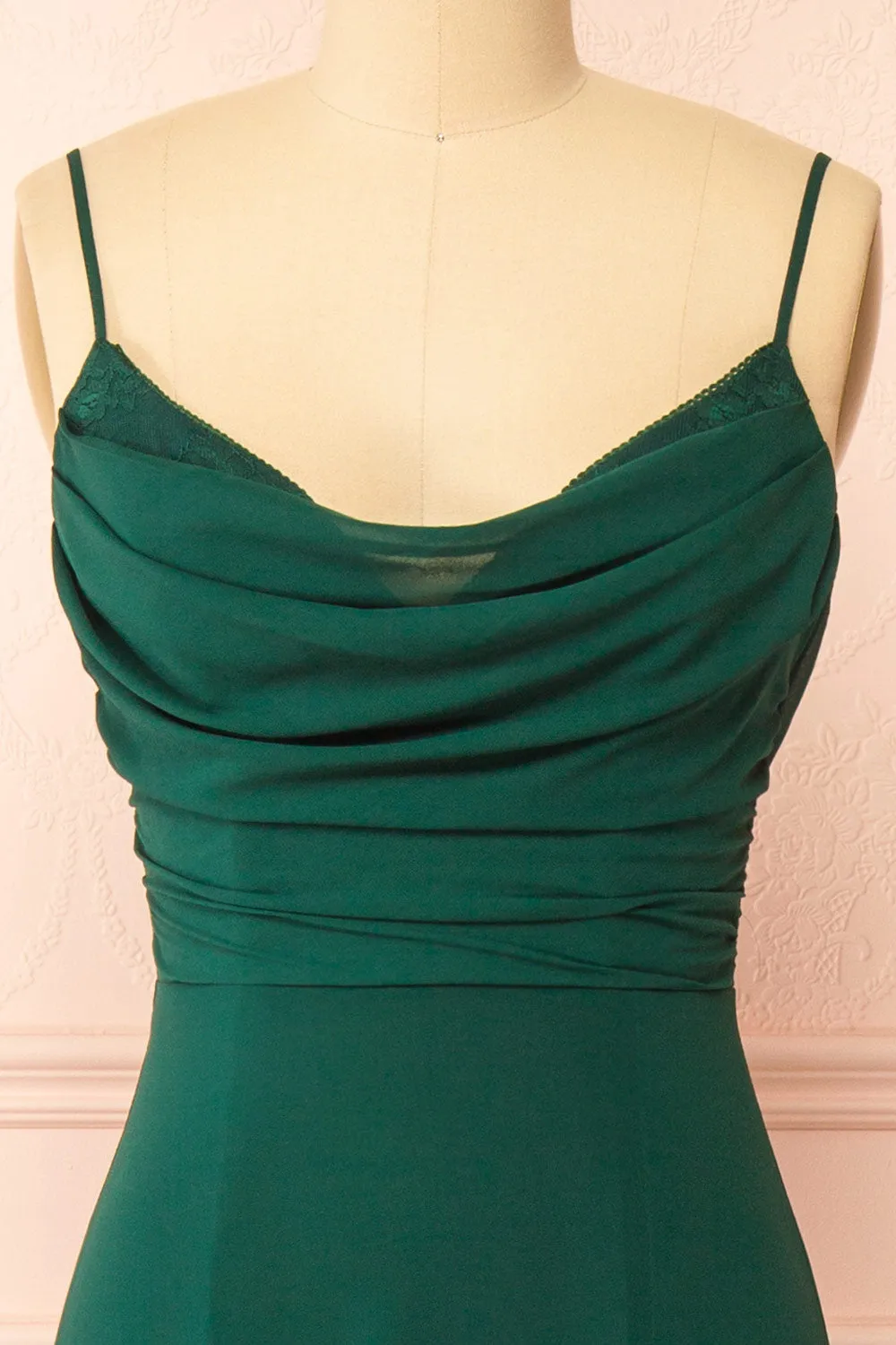 Kieran Green | A-Line Maxi Dress with Lace sold by Boutique 1861 product image thumbnail 3