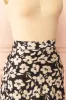Kelly Black | Floral Satin Midi Skirt w/ Pockets sold by Boutique 1861