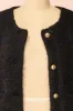 Avalee Black | Fuzzy Knit Cardigan w/ Pockets sold by Boutique 1861