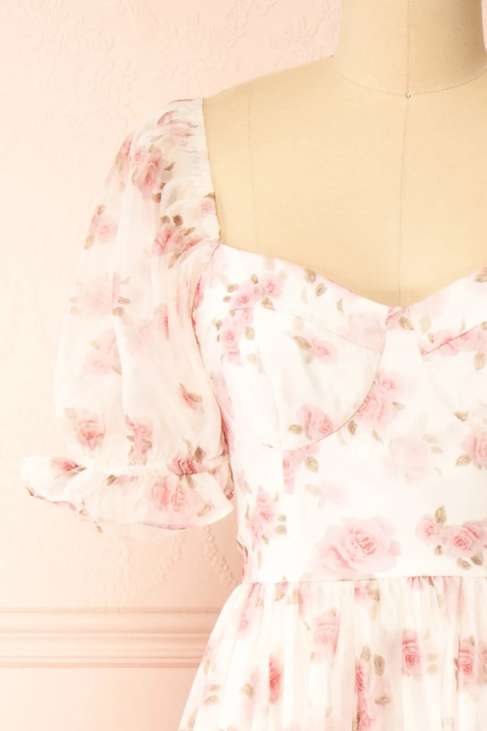 Guerissa | Long Floral Dress w/ Ruffles sold by Boutique 1861 product image thumbnail 3