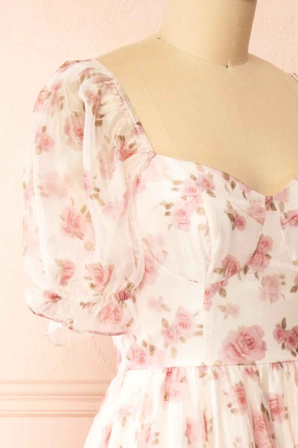 Guerissa | Long Floral Dress w/ Ruffles sold by Boutique 1861 product image thumbnail 5