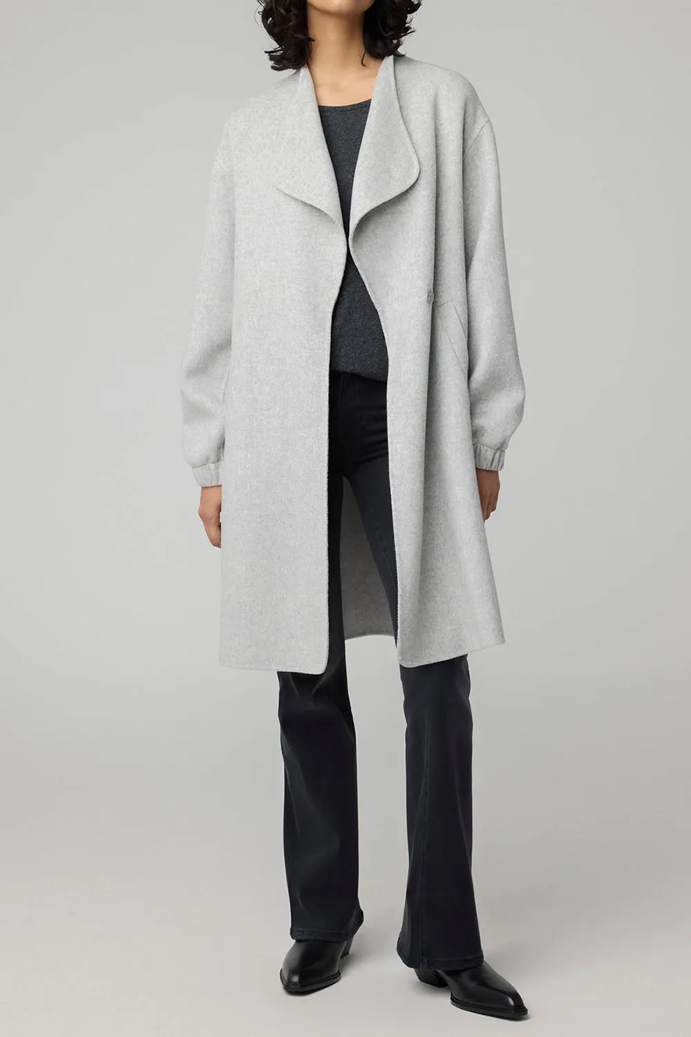 Souzie Grey | Oversized Wool Coat by Soia & Kyo sold by Boutique 1861 product image thumbnail 2