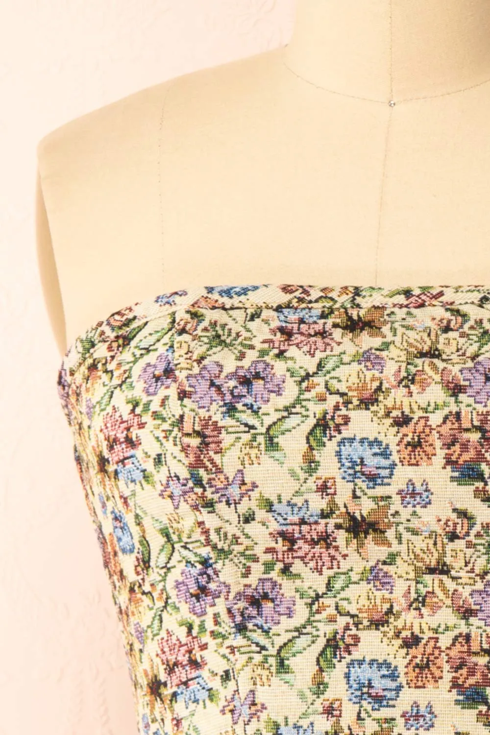 Gloriosa | Bustier Corset Top w/ Lace Up Back sold by Boutique 1861 product image thumbnail 4