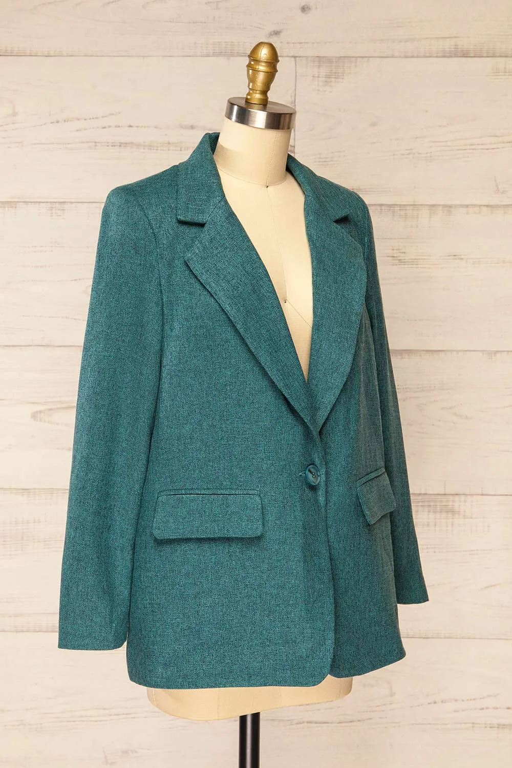Gulfport Teal | Oversized Blazer sold by Boutique 1861 product image thumbnail 5