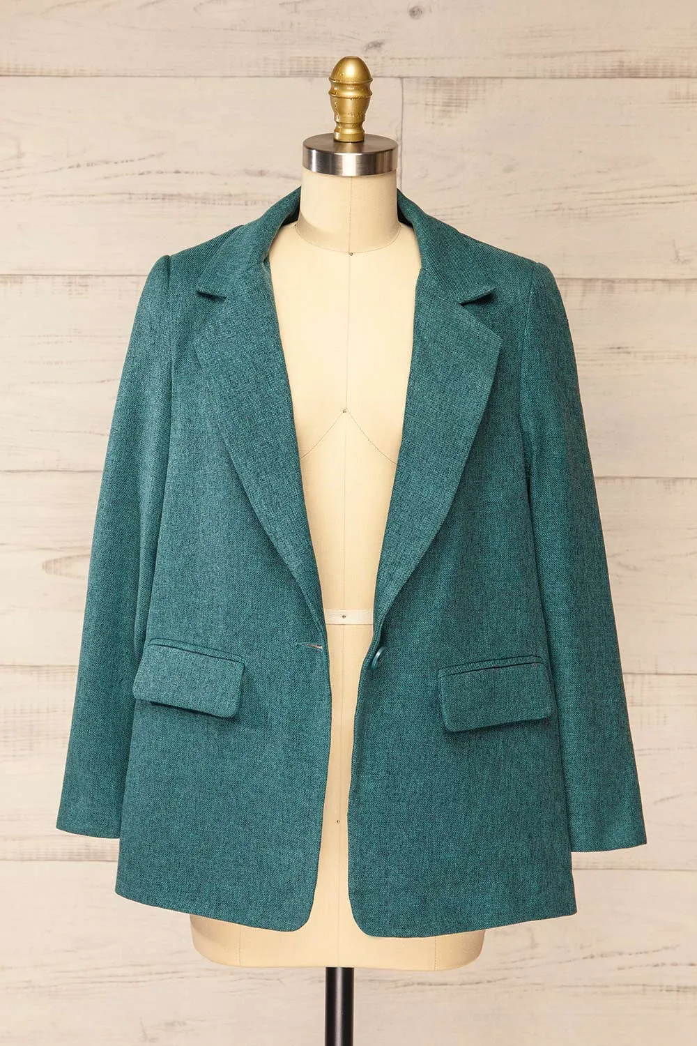 Gulfport Teal | Oversized Blazer sold by Boutique 1861 product image thumbnail 3