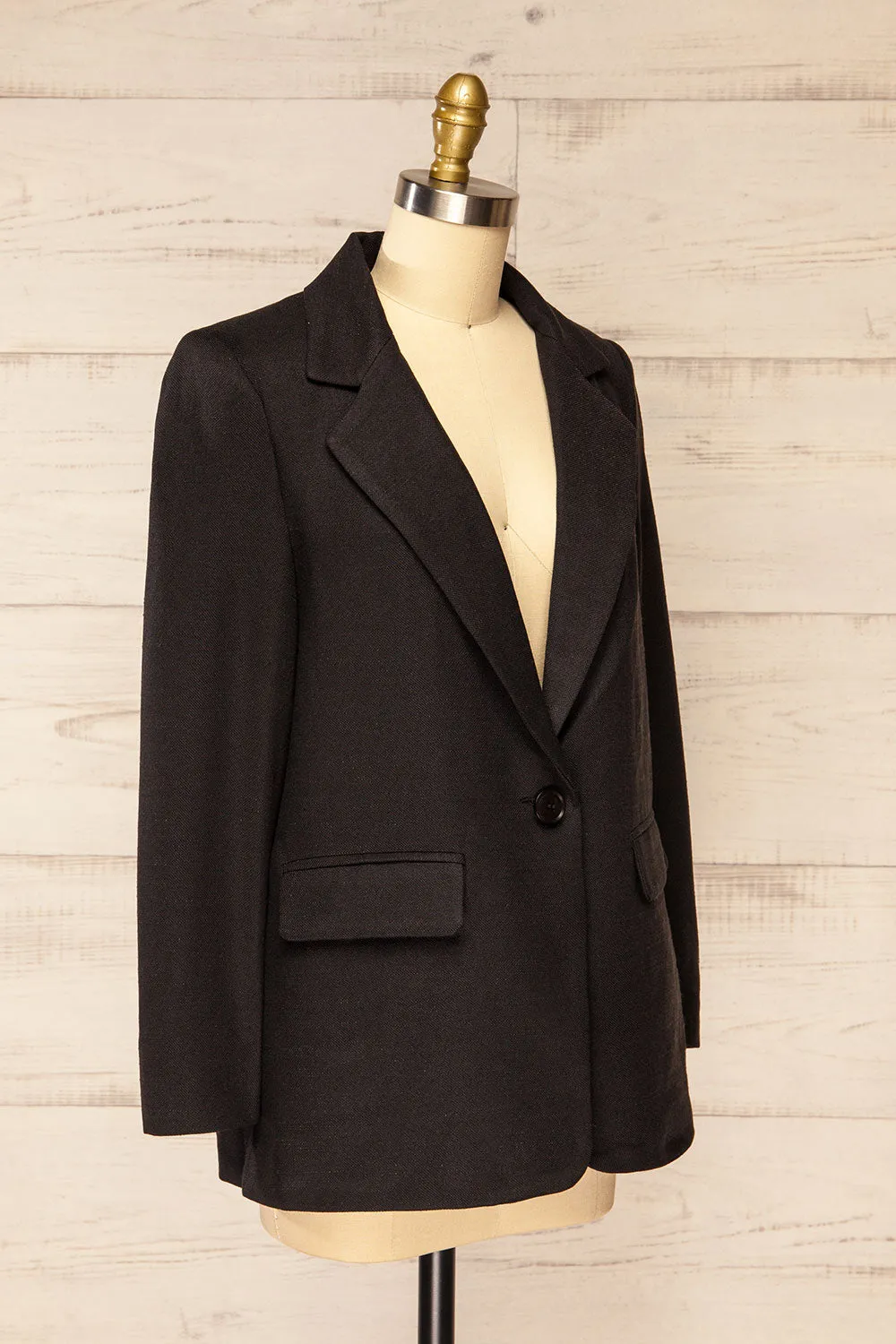 Gulfport Black | Oversized Blazer sold by Boutique 1861 product image thumbnail 5