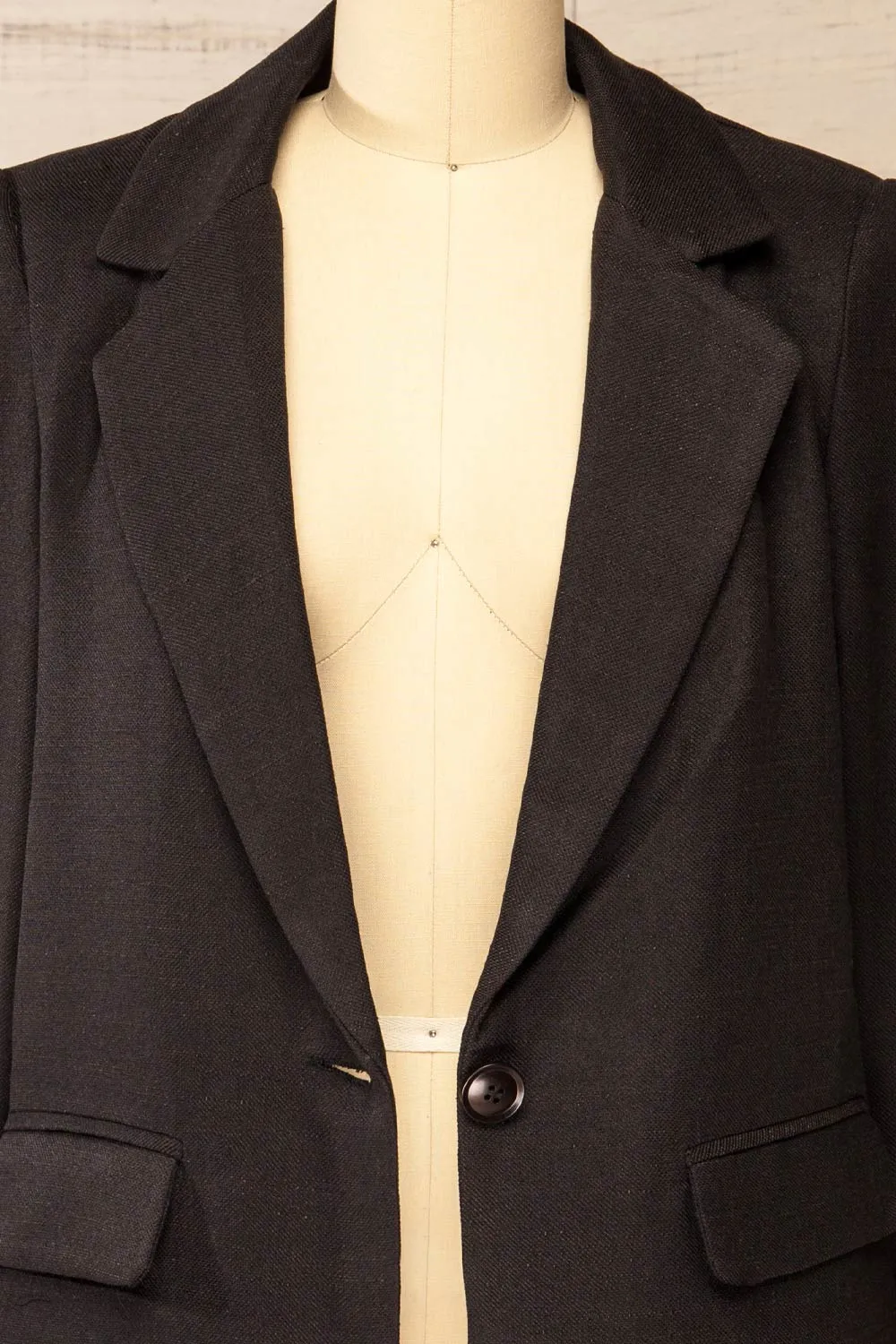 Gulfport Black | Oversized Blazer sold by Boutique 1861 product image thumbnail 2
