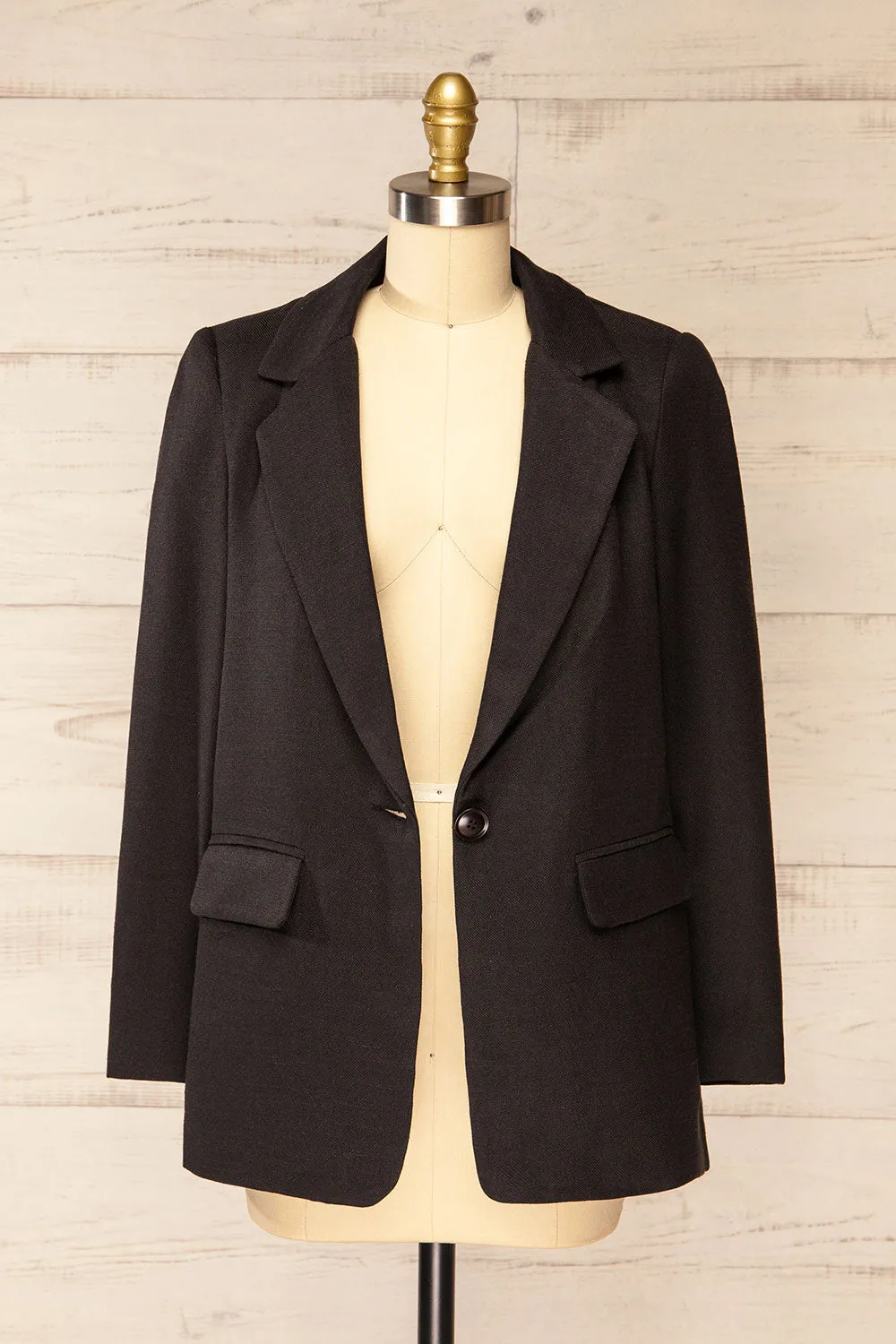 Gulfport Black | Oversized Blazer sold by Boutique 1861 product image thumbnail 3