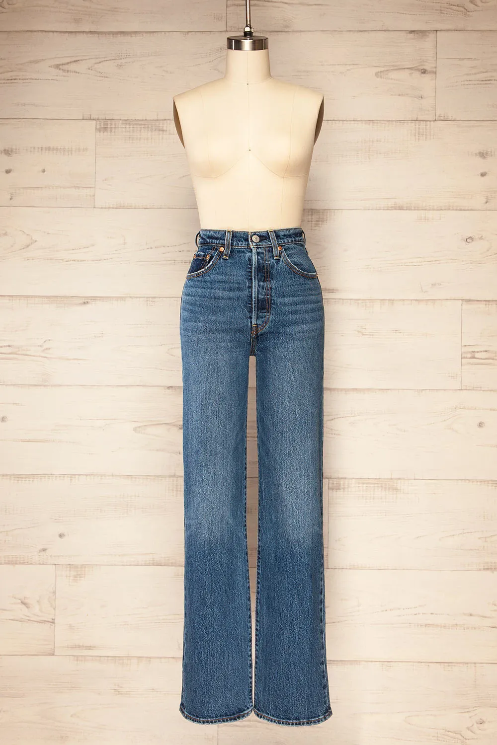 Forsse | Straight Leg High-Waisted Jeans sold by Boutique 1861