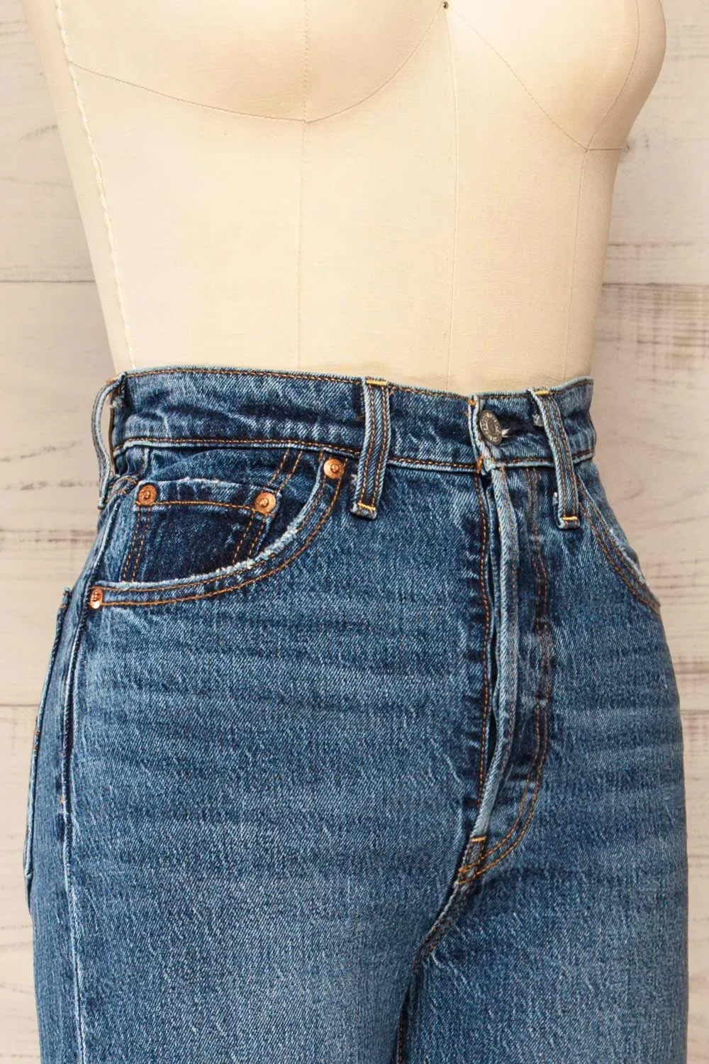 Forsse | Straight Leg High-Waisted Jeans sold by Boutique 1861 product image thumbnail 4