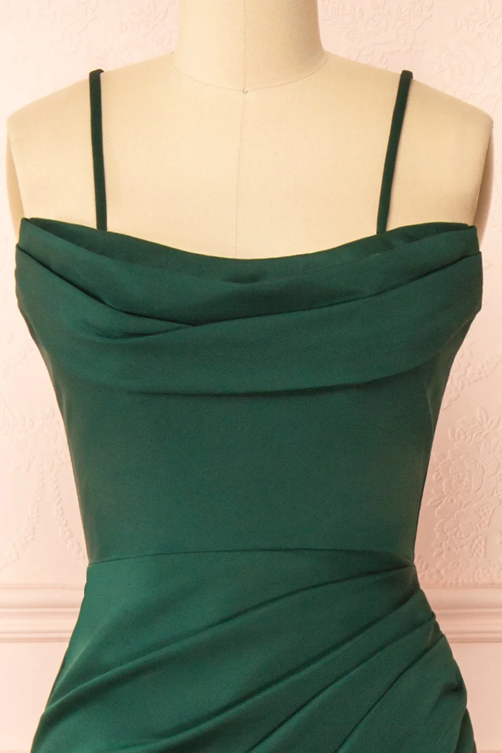 Ailsa Green | Strapless Gown w/ High Slit sold by Boutique 1861 product image thumbnail 3