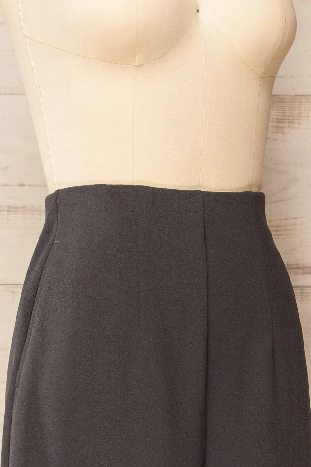 Minasia Grey | High-Waisted Wide Leg Pants sold by Boutique 1861 product image thumbnail 4