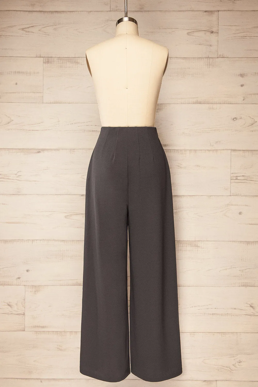 Minasia Grey | High-Waisted Wide Leg Pants sold by Boutique 1861 product image thumbnail 5