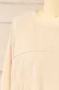 Qarth Beige | Oversized Round Neck Sweater sold by Boutique 1861