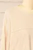 Qarth Beige | Oversized Round Neck Sweater sold by Boutique 1861