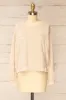 Qarth Beige | Oversized Round Neck Sweater sold by Boutique 1861