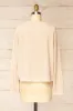 Qarth Beige | Oversized Round Neck Sweater sold by Boutique 1861